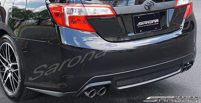 Custom Toyota Camry  Sedan Rear Bumper (2011 - 2012) - $690.00 (Part #TY-042-RB)